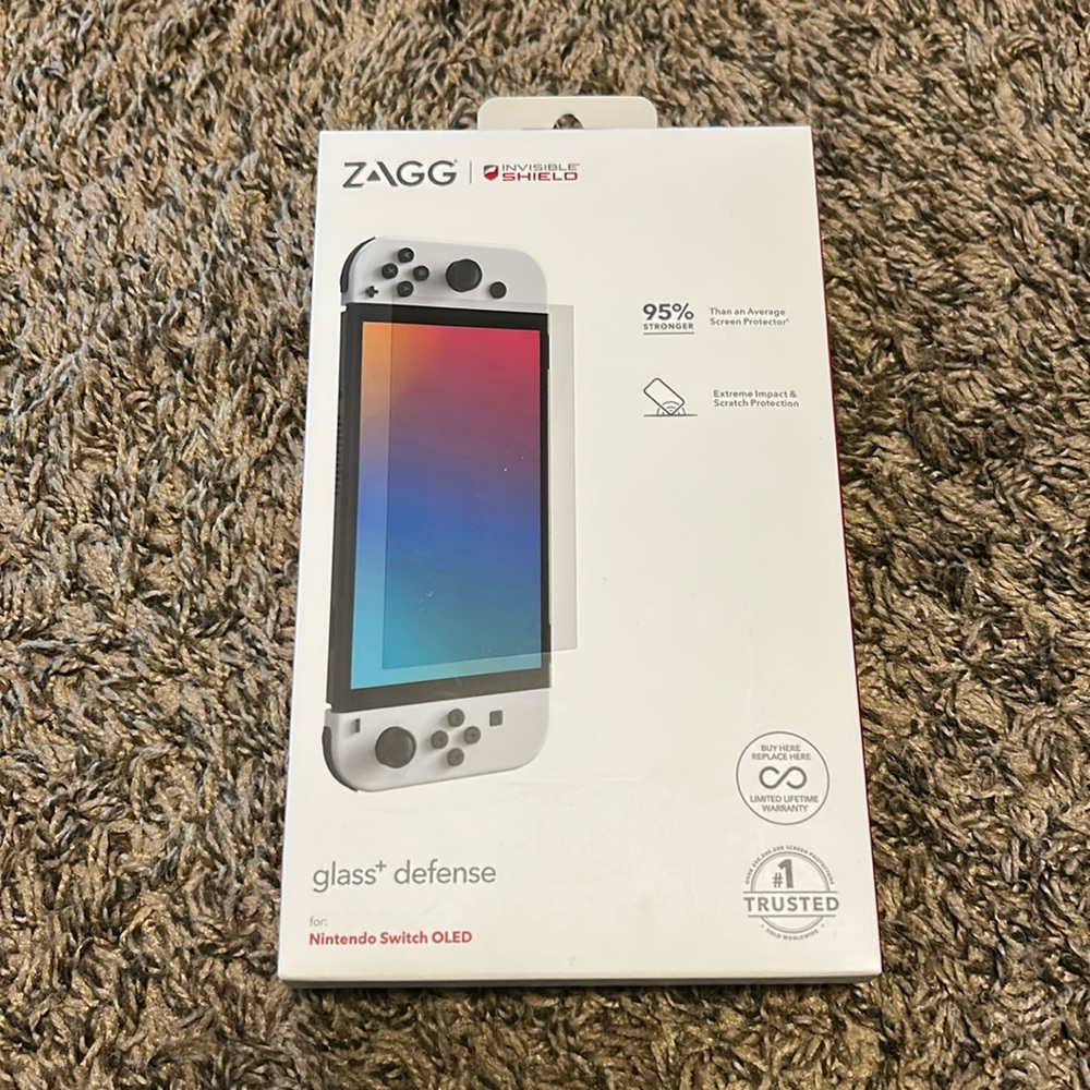 Zagg Invisible Shield- Nintendo Switch OLED